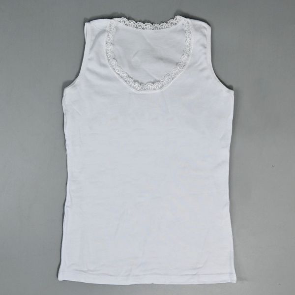 Дитяча майка для дівчинки 6-7 років "Nicoletta", біла, арт.73151 190738 фото &mdash; Кузя