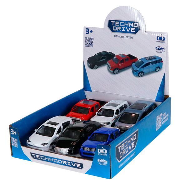 Колекційна металева автомодель Toyota TechnoDrive KM250250S2, 6 видів 193633 фото &mdash; Кузя