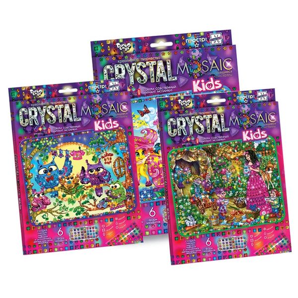 Набір для творчості "Crystal Mosaic Kids" CRMk-01-02-10 104229 фото — Кузя