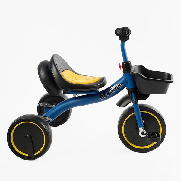 Триколісний велосипед для хлопчика Best Trike BS-45602 з музичною колонкою та EVA колесами, синій 191034 фото &mdash; Кузя