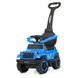 Машинка-толокар Bambi Racer M 4288-12 з батьківською ручкою та музичною панеллю, синя 190357 фото 1 &mdash; Кузя