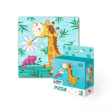 Детские пазлы с крупными деталями "Жираф" Dodo 300163, 16 эл. 160304 фото &mdash; Кузя