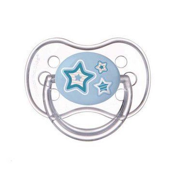 Пустышка силиконовая Canpol Babies Newborn baby,18+м, 22/582_blu 120514 фото &mdash; Кузя