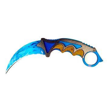 Деревянный игрушечный нож SO-2 "Керамбит Cold Flame" Холодное пламя 160167 фото &mdash; Кузя