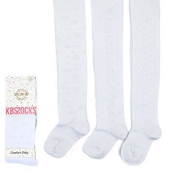 Колготы детские для девочки 1 год "KBS" ажурные 173127 фото &mdash; Кузя