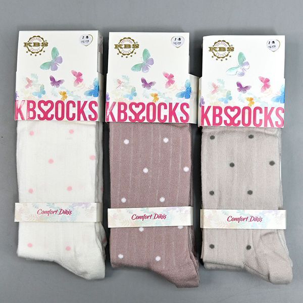 Колготы детские для девочки 7-8 лет, "KBS" 4-11170, 3 цвета 190399 фото &mdash; Кузя