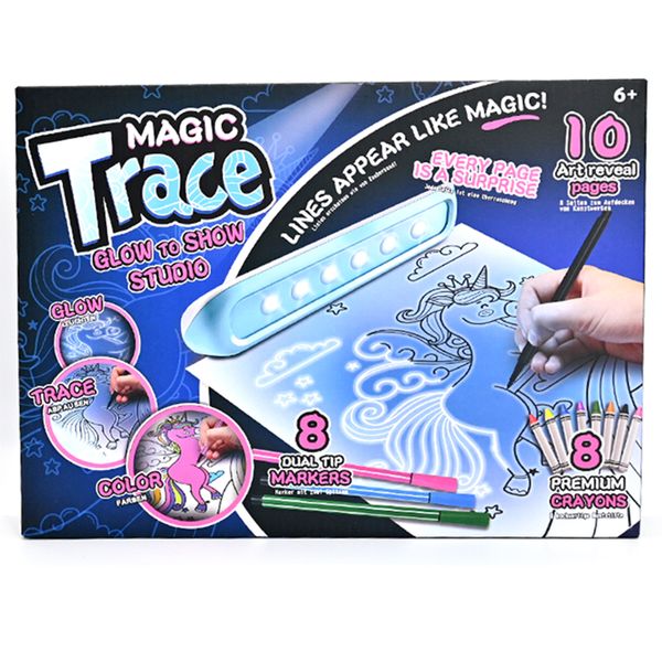 Набор для рисования Трафарет "Magic Trace" D 8236 170681 фото — Кузя