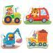 Пазли для малюків 4в1 Транспорт Baby puzzle Dodo 300685 188530 фото 2 &mdash; Кузя
