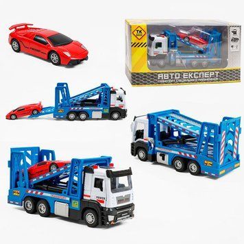 Эвакуатор металлопластиковый Авто Эксперт LS-7088-29 со светом и звуком 192931 фото &mdash; Кузя