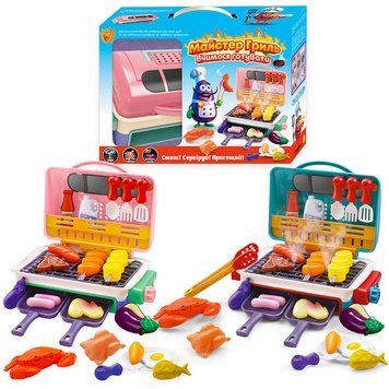 Ігровий набір Майстер Гриль WToys 22542 зі звуком, світлом, парою та зміною кольору продуктів, 2 вид 193665 фото &mdash; Кузя