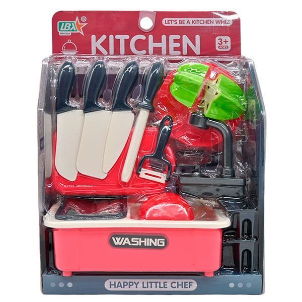 Игрушечная мойка с продуктами GJJ-H 77-01478 179958 фото &mdash; Кузя