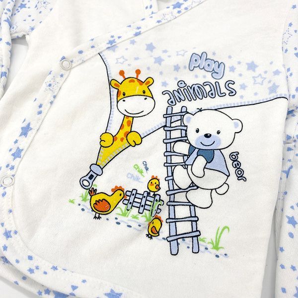 Костюм для мальчика трикотажный 56-62(0-3м.) арт.418 161244 фото &mdash; Кузя