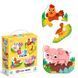 Детские крупные пазлы Животные фермы 4в1 Baby puzzle Dodo 300686 188529 фото 1 &mdash; Кузя