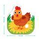 Детские крупные пазлы Животные фермы 4в1 Baby puzzle Dodo 300686 188529 фото 3 &mdash; Кузя