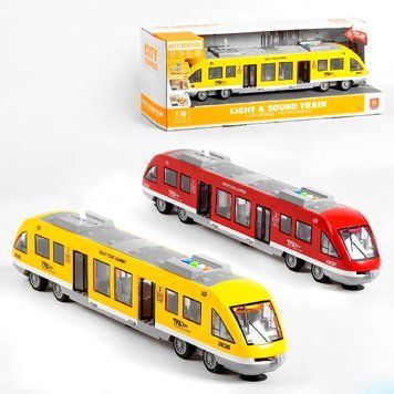 Потяг інерційний WY 920 AB із підсвічуванням та звуком, 2 кольори 145190 фото &mdash; Кузя