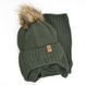 Шапка детская с флисовой подкладкой для мальчика, с хомутом, р.48-50, арт.K-37 167577 фото 4 &mdash; Кузя