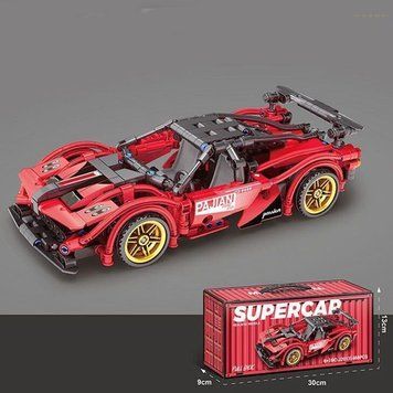 Конструктор Машинка Суперкар Pagani инерционная J 2013 C, 488 дет 187888 фото &mdash; Кузя
