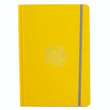 Блокнот в клітинку Profiplan Title Exclusive A5, 96 аркушів, жовтий 904471 191410 фото &mdash; Кузя