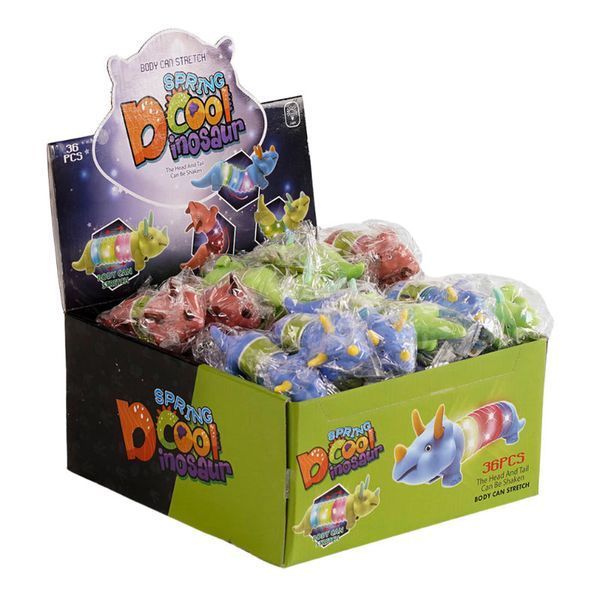 Игрушка-антистресс с подсветкой "Динозаврик" POP Toobs SS 4029 , 4 цвета 156871 фото &mdash; Кузя