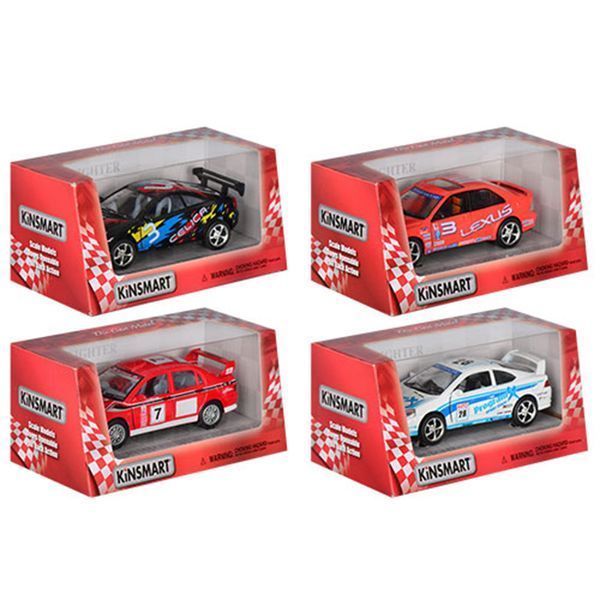 Машинка металева КT 5072W, 6 видів 159920 фото &mdash; Кузя