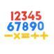 Набір магнітний 0703-EUR для дошки 93207 фото 2 &mdash; Кузя