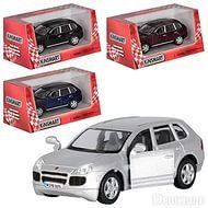 Машинка металлическая "Porsche Cayenne Turbo" Kinsmart KT 5075 W 28638 фото &mdash; Кузя