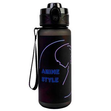 Пляшка для води MAXI Anime Style MX61338 500 мл, чорна