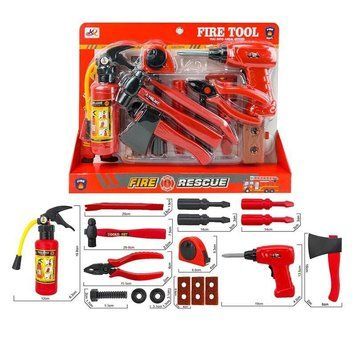 Набір інструментів пожежника Fire Tool 1068, 17 елементів 188885 фото &mdash; Кузя
