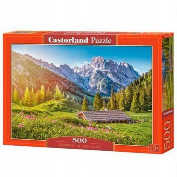 Пазлы Castorland 53360 "Лето в Альпах", 500 эл. 140353 фото &mdash; Кузя