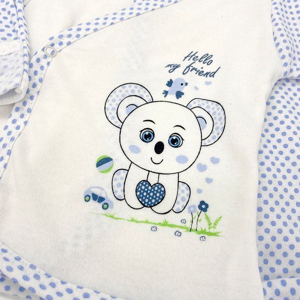 Костюм для хлопчика трикотажний 56-62(0-3м.) арт.422, 2 кольори 161246 фото &mdash; Кузя