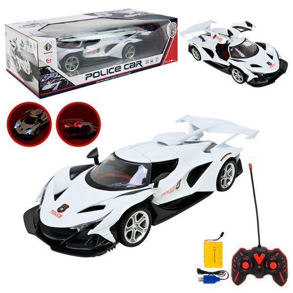 Поліцейська радіокерована машинка Ferrari 65-K32 189326 фото — Кузя