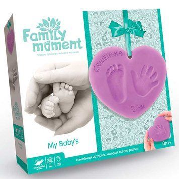 Набір для відбитка ручки і ніжки "Family Moment" FMM-01-01 118578 фото &mdash; Кузя