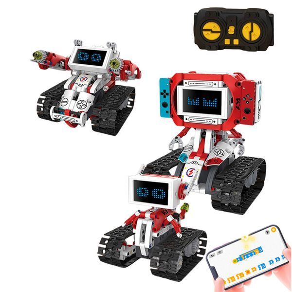 Конструктор на радіокеруванні 5в1 STEM Robots Pro K96167 із програмуванням 195360 фото &mdash; Кузя
