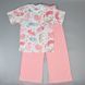 Пижама с футболкой и брюками для девочки р104&ndash;140 (4&ndash;10 лет) Мура, розовая 194214 фото 4 &mdash; Кузя