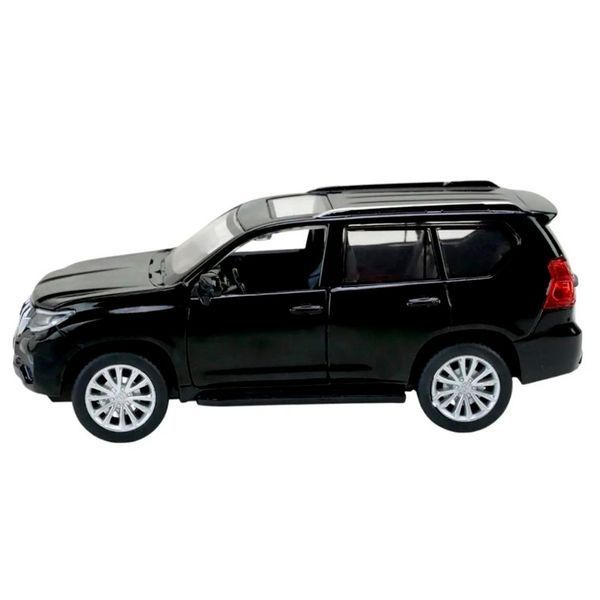 Металева машинка Toyota Land Cruiser Prado Автопром 68482B зі світлом і звуком 195351 фото &mdash; Кузя