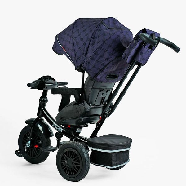 Трехколесный велосипед Best Trike Perfetto 8066 с поворотным сиденьем, музыкой и надувными колесами 191024 фото &mdash; Кузя