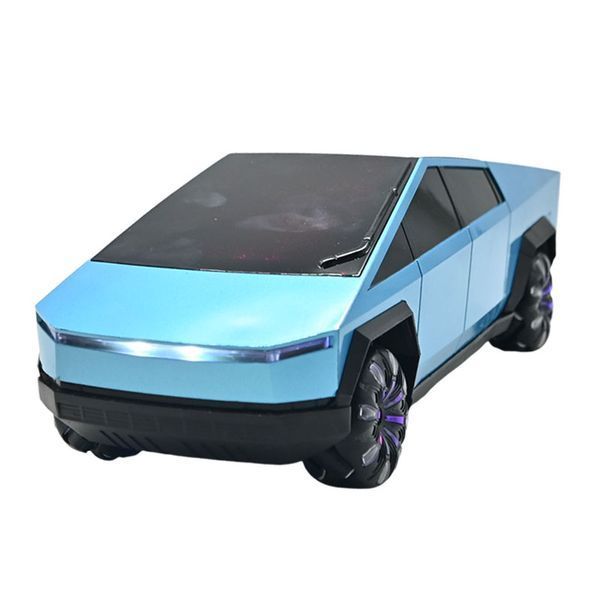 Радіокерована іграшкова машинка Tesla Cybertruc OKL 001-1 з роликовими колесами та зарядною станцією 193806 фото &mdash; Кузя