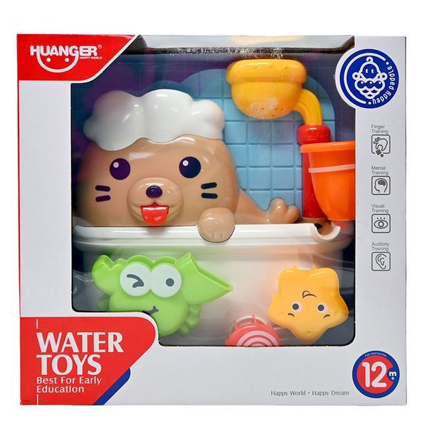Іграшка-водоспад для ванни Морський лев НЕ 8063 на присосках 191938 фото &mdash; Кузя