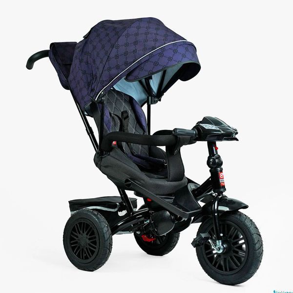 Трехколесный велосипед Best Trike Perfetto 8066 с поворотным сиденьем, музыкой и надувными колесами 191024 фото &mdash; Кузя