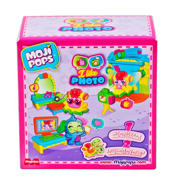 Игровой набор Moji Pops "Box I Like" Фотостудия 174432 фото — Кузя