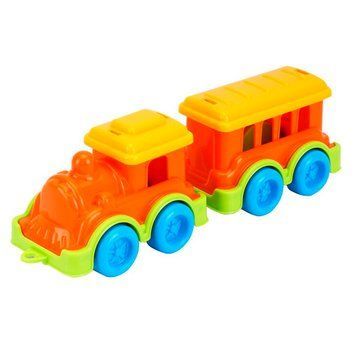 Игрушечка "Поезд с вагончиком (мини) "ТехноК" 8089 161989 фото &mdash; Кузя