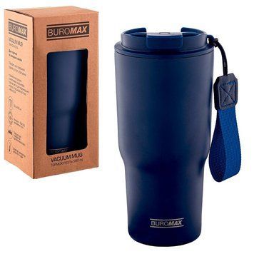 Термокружка Buromax Morandi BM00101-03 560 мл темно-синяя