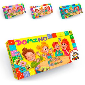 Доміно дитяче Danko Toys DTG-DM-01,02,03,04, 4 види 151897 фото — Кузя