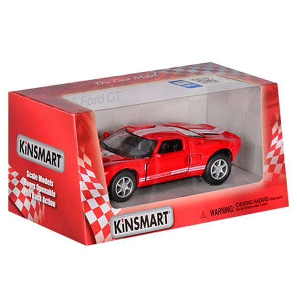 Машина металева "FORD GT 2006" Kinsmart KT 5092 W, 4 кольори 37366 фото &mdash; Кузя