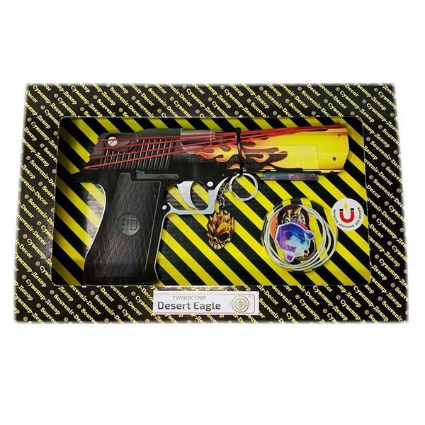 Іграшкова зброя Гумкостріл Desert Eagle Blaze 171931 фото &mdash; Кузя