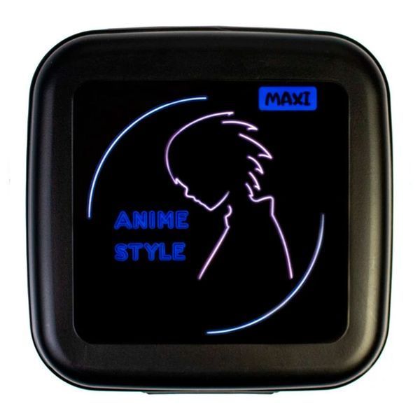 Ланчбокс дитячий Maxi MX98140 Anime Style 850 мл, чорний