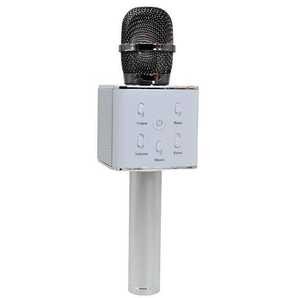 Микрофон-караоке Bluetooth беспроводной Q7 A, 2 цвета 189764 фото &mdash; Кузя