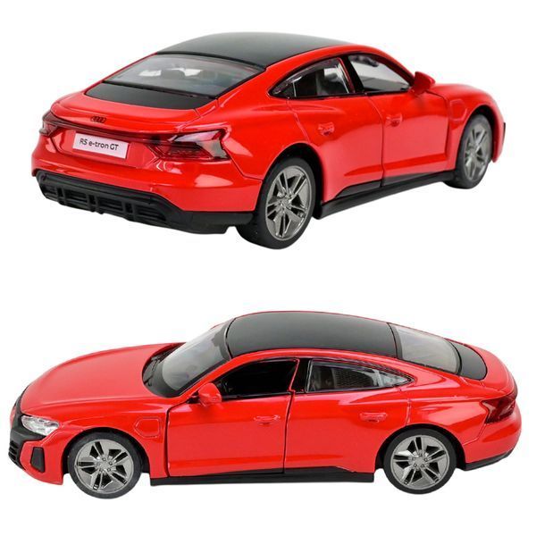 Металлическая машинка Audi E-tron GT Автопром 68721 со светом и звуком 195353 фото &mdash; Кузя