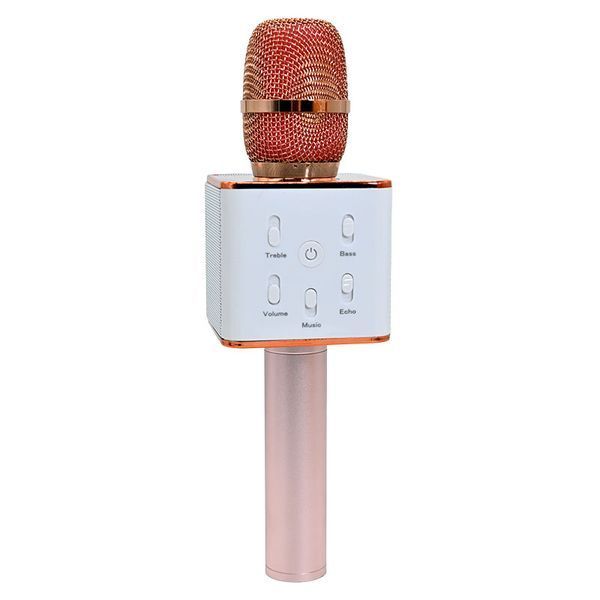Микрофон-караоке Bluetooth беспроводной Q7 A, 2 цвета 189764 фото &mdash; Кузя