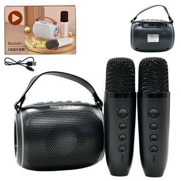 Дитяче караоке C 77547 з Bluetooth-колонкою та 2 бездротовими мікрофонами 192966 фото &mdash; Кузя